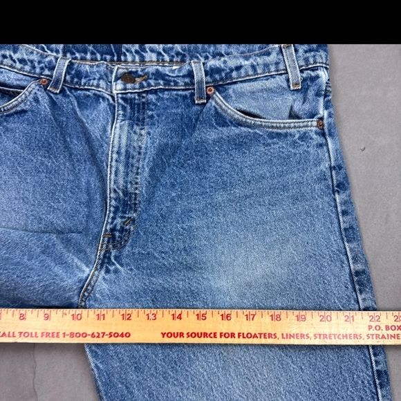 Vintage Orange Tab Levis 550 34x32 (Tag 36x34) - Picture 14 of 16